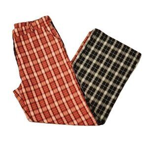 [Shein] Black and Red Pants - Size L (8/10)